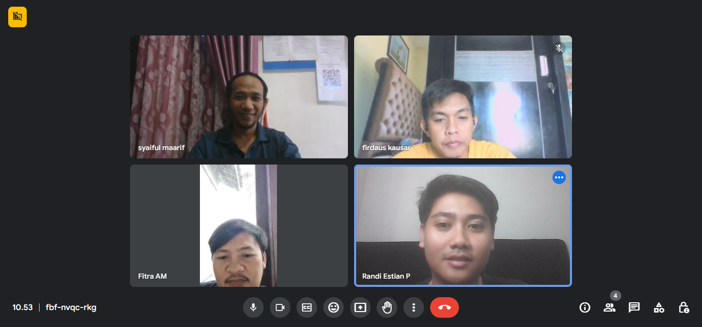 Google Meet Pertemuan 4