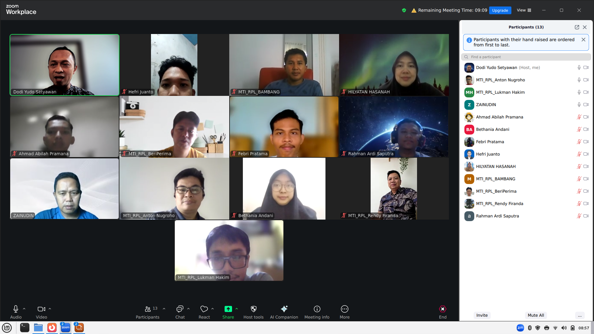 SS Zoom meeting