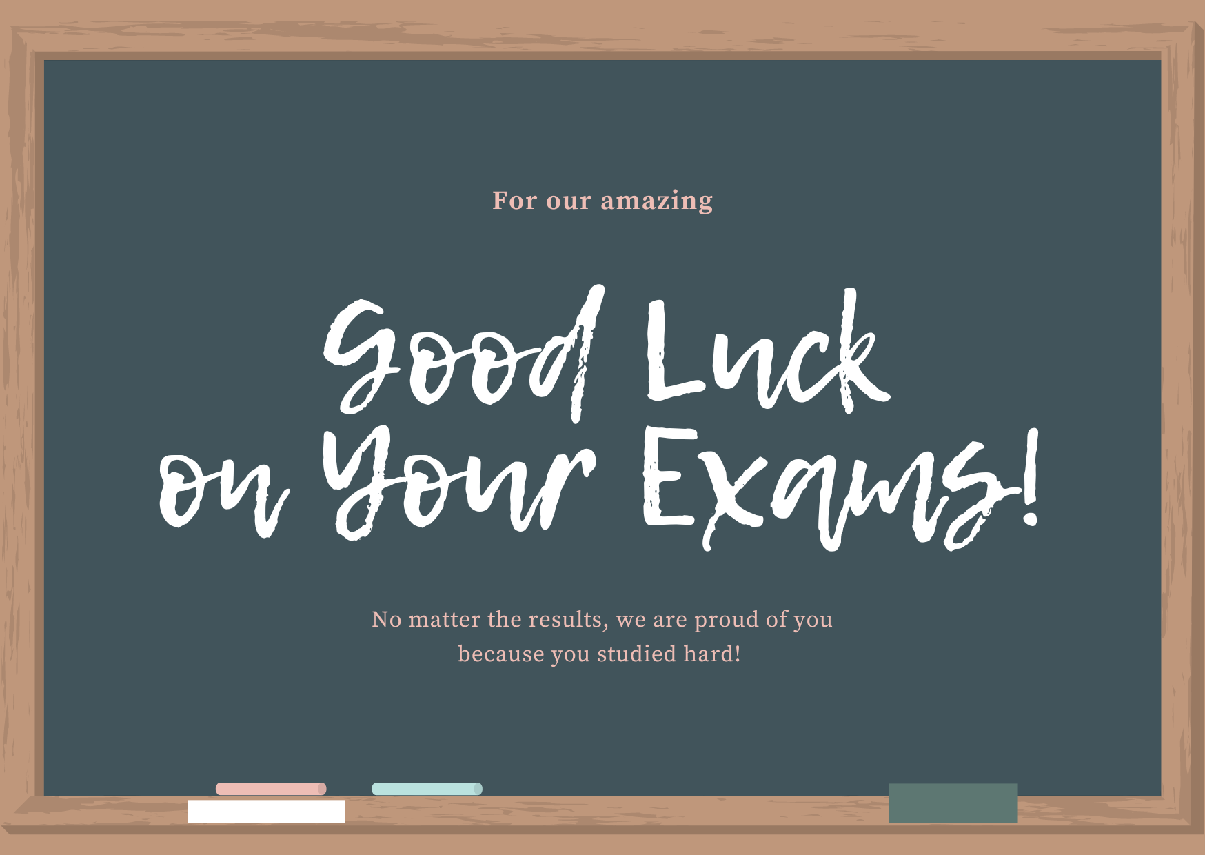 Good Luck!