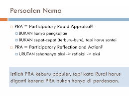 1 participatory rural appraisal-pengenalan | PDF