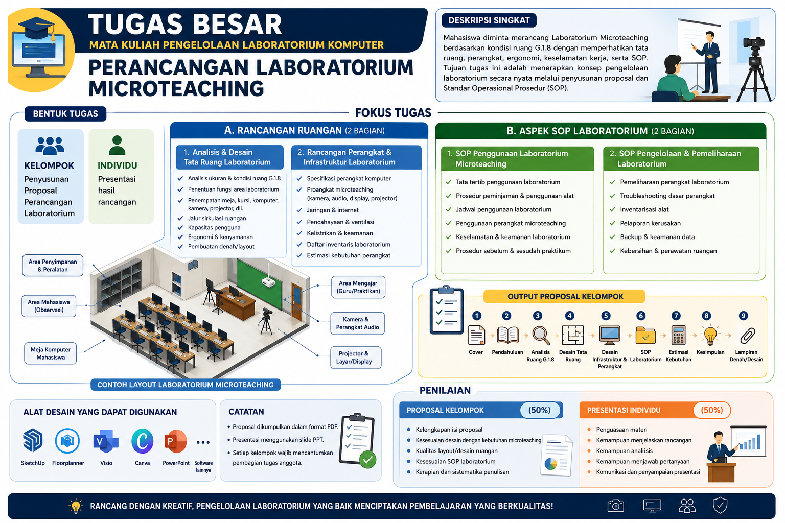 Tugas Besar MK Perancangan Laboratorium (Microteaching)